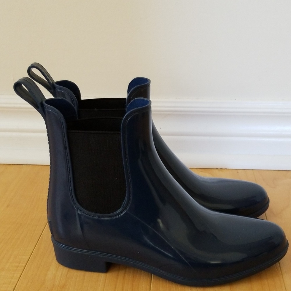Bass Boots Pull-On Short Waterproof Rainboots - Picture 3 of 8